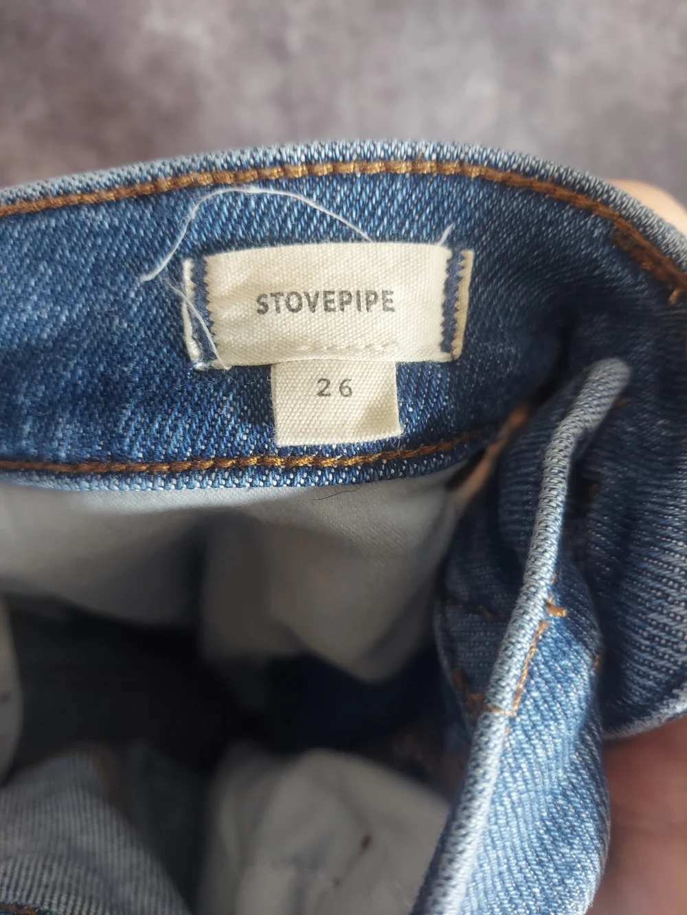 Madewell classic stovepipe